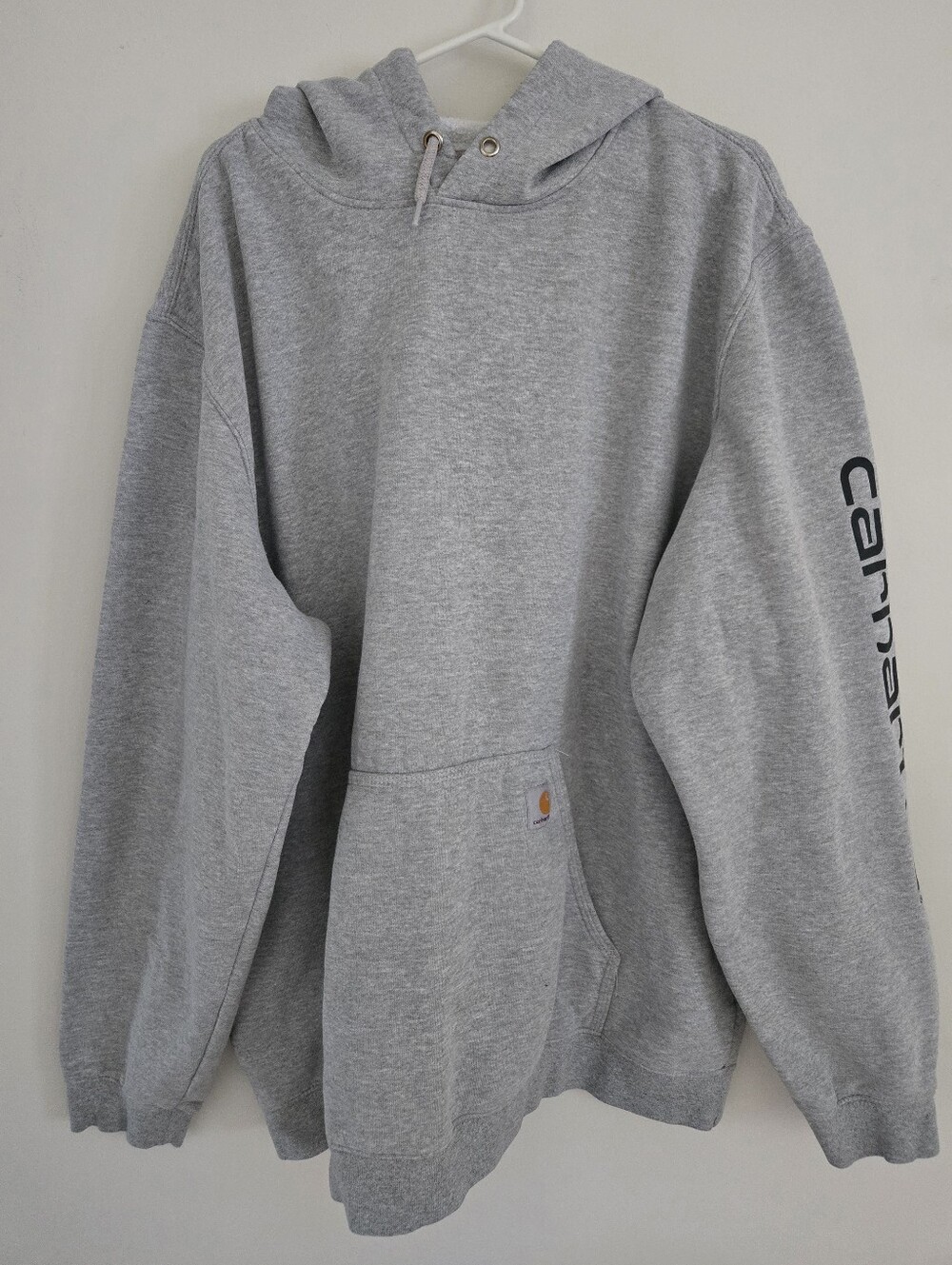 Carhartt Loose Fit Hoodie Grey 2XL Heavyweight Pullover